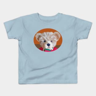 Teddy Portrait of a Bear Kids T-Shirt